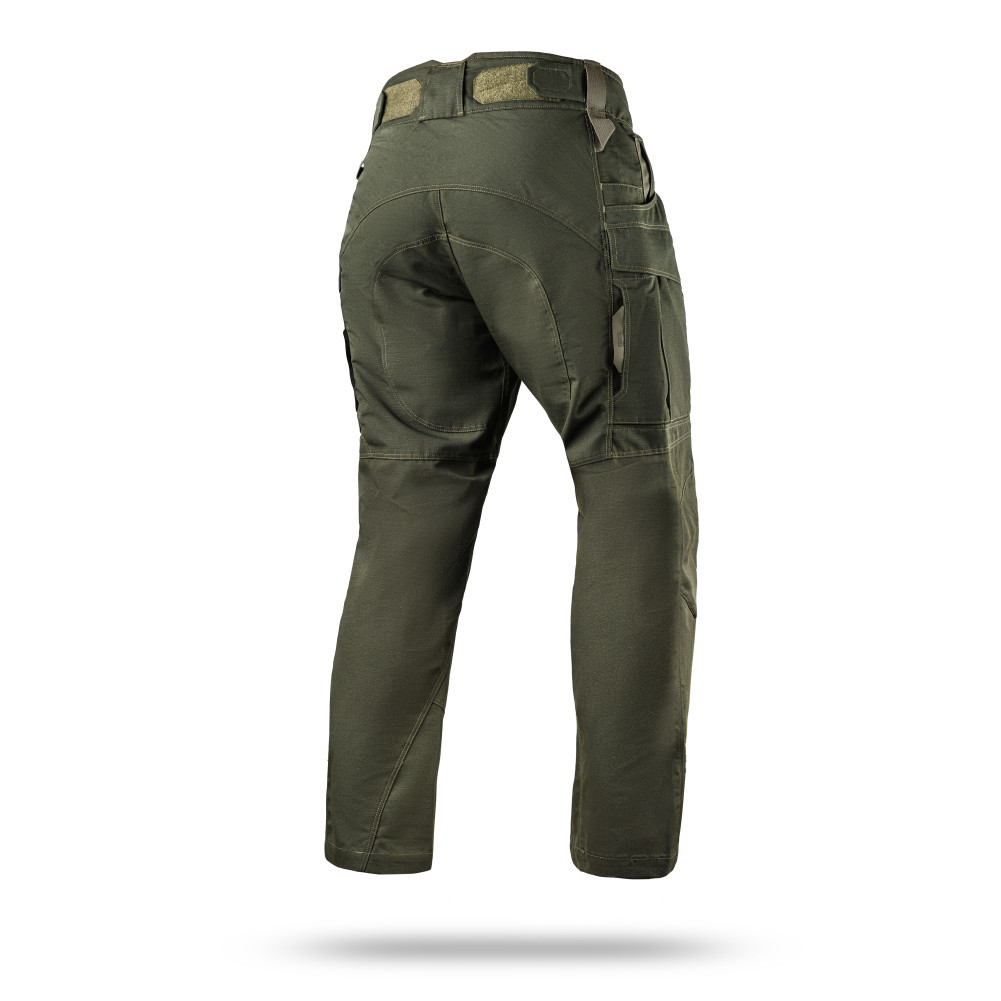 Tactical Pants WROOM COMBATOR PolyCotton Ripstop. Color Ranger Green