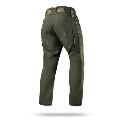 Tactical Pants WROOM COMBATOR PolyCotton Ripstop. Color Ranger Green
