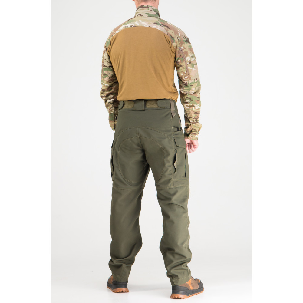 Tactical Pants WROOM COMBATOR PolyCotton Ripstop. Color Ranger Green