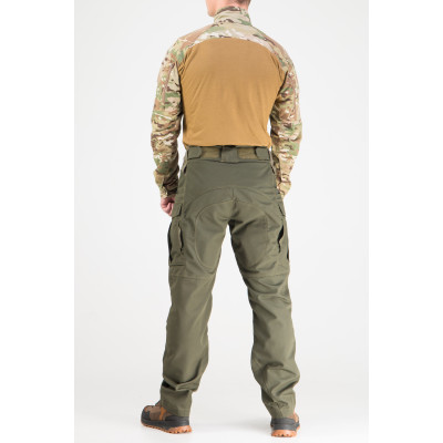 Tactical Pants WROOM COMBATOR PolyCotton Ripstop. Color Ranger Green