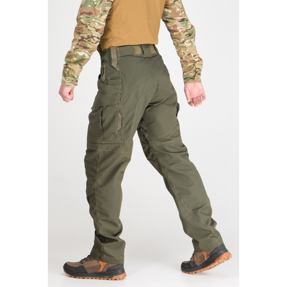 Tactical Pants WROOM COMBATOR PolyCotton Ripstop. Color Ranger Green
