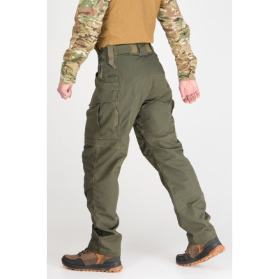 Tactical Pants WROOM COMBATOR PolyCotton Ripstop. Color Ranger Green