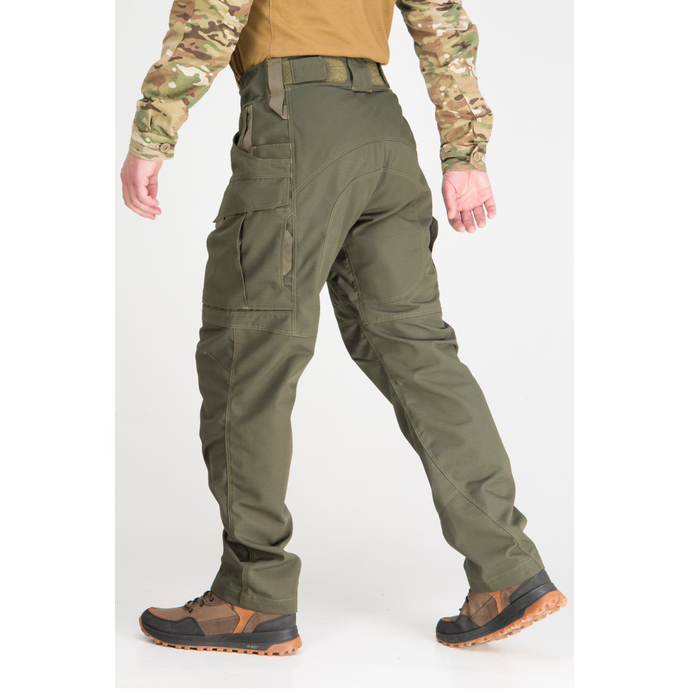 Tactical Pants WROOM COMBATOR PolyCotton Ripstop. Color Ranger Green
