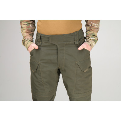 Tactical Pants WROOM COMBATOR PolyCotton Ripstop. Color Ranger Green