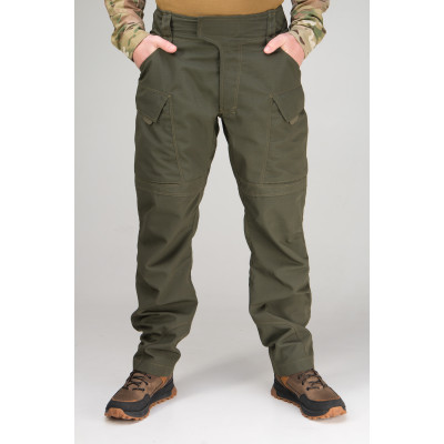 Tactical Pants WROOM COMBATOR PolyCotton Ripstop. Color Ranger Green