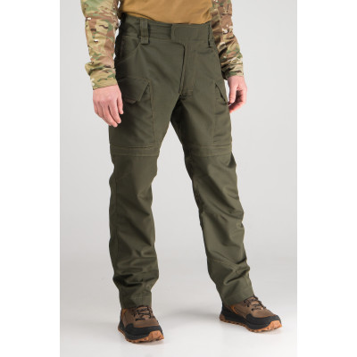 Tactical Pants WROOM COMBATOR PolyCotton Ripstop. Color Ranger Green