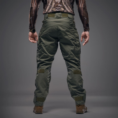 Бойові штани WroomхCombator GEN III під тактичні наколіники. Колір Olive Drab