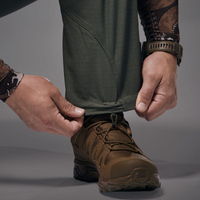 Бойові штани WroomхCombator GEN III під тактичні наколіники. Колір Olive Drab