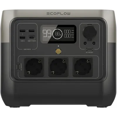 Зарядна портативна електростанція EcoFlow RIVER 2 PRO 768Вт-г (EcoFlow) EU\USA