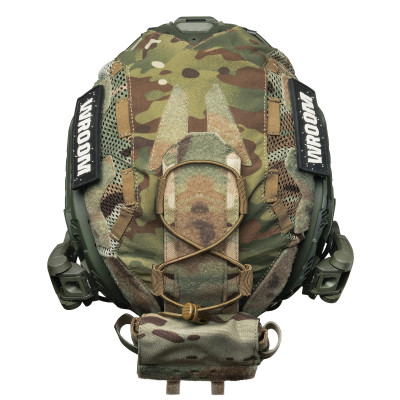 Балістичний бронешолом FAST MID CUT з активними навушниками Earmor M32 (X). Колір Оливковий