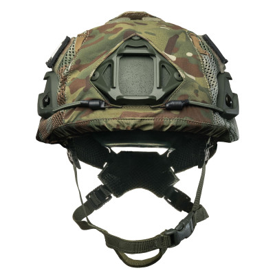 Баллистический Шлем FAST MID CUT с Кавером Multicam. Цвет Оливковый