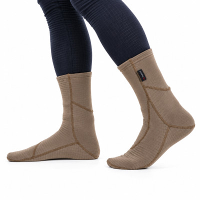 Fahrenheit PG Socks. Color Khaki