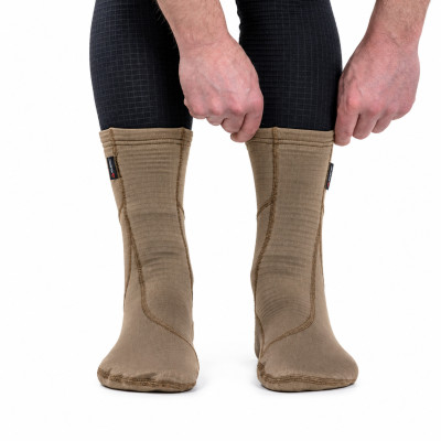 Fahrenheit PG Socks. Color Khaki