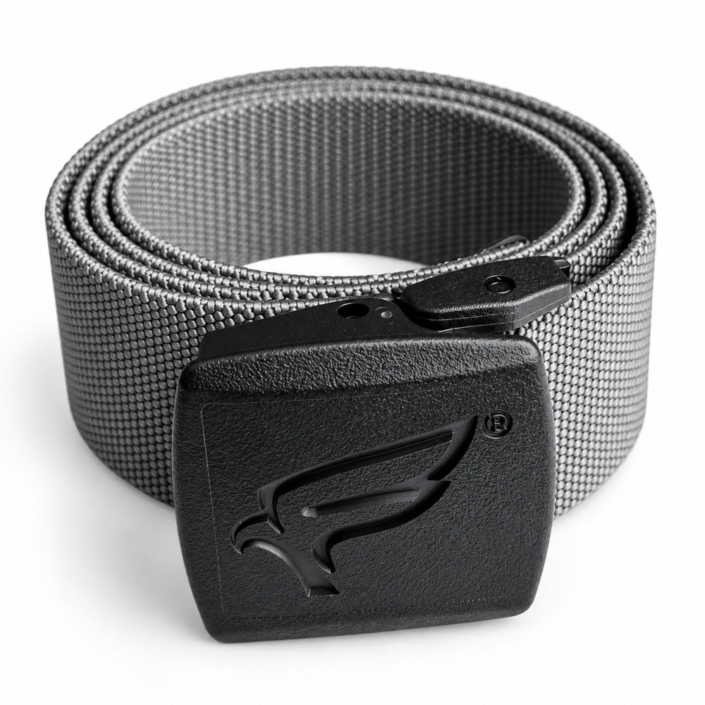 Пояс Fahrenheit еластичний Stretch belt. Колір Сірий