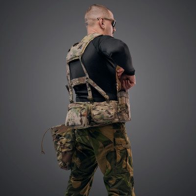 Ремінно-плечова система Ghost Gen5 V3 з SQUADRON Original USA. Колір Мультикам USA