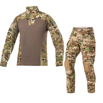 WroomxCombator GEN III Defender® M Stretch USA Uniform Set — UBACS Tactical Shirt + Combat Pants. Color Multicam x Coyote Brown