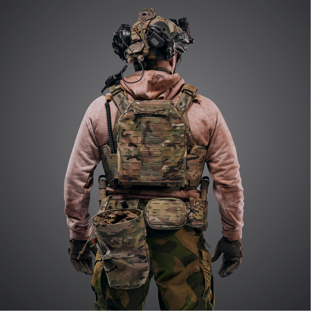 Бронежилет 6-го класу GHOST GEN5 PRO V1 з балістичний захист 1-го класу. Колір Мультикам/MultiCam