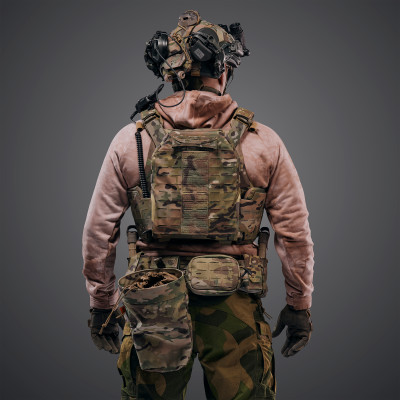Бронежилет 6-го класу GHOST GEN5 PRO V1 з балістичний захист 1-го класу. Колір Мультикам/MultiCam