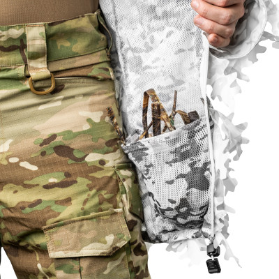 Ghillie PRO+ Alpine camouflage suit (Winter)