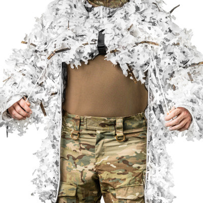 Ghillie PRO+ Alpine camouflage suit (Winter)