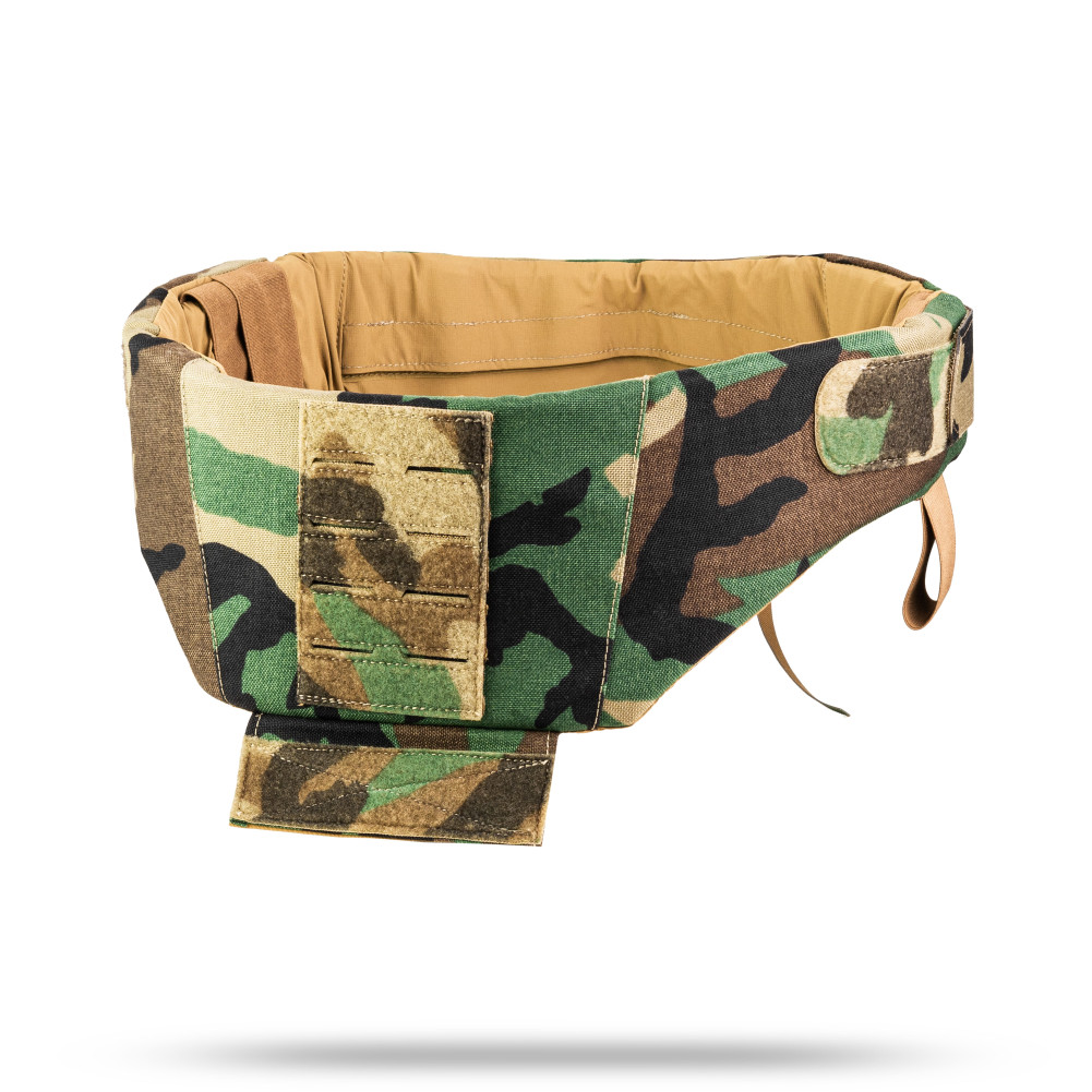 Ghost GEN5 Ballistic Neck Protection with Class 1 DSTU Ballistic Protection. Color Multicam Woodland