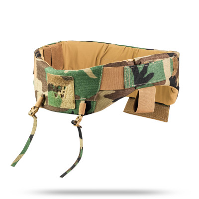 Ghost GEN5 Ballistic Neck Protection with Class 1 DSTU Ballistic Protection. Color Multicam Woodland
