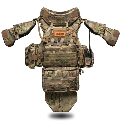 Body Armor Level 6 GHOST GEN5 PRO V5 with Level 1 Ballistic Protection. Color Multicam