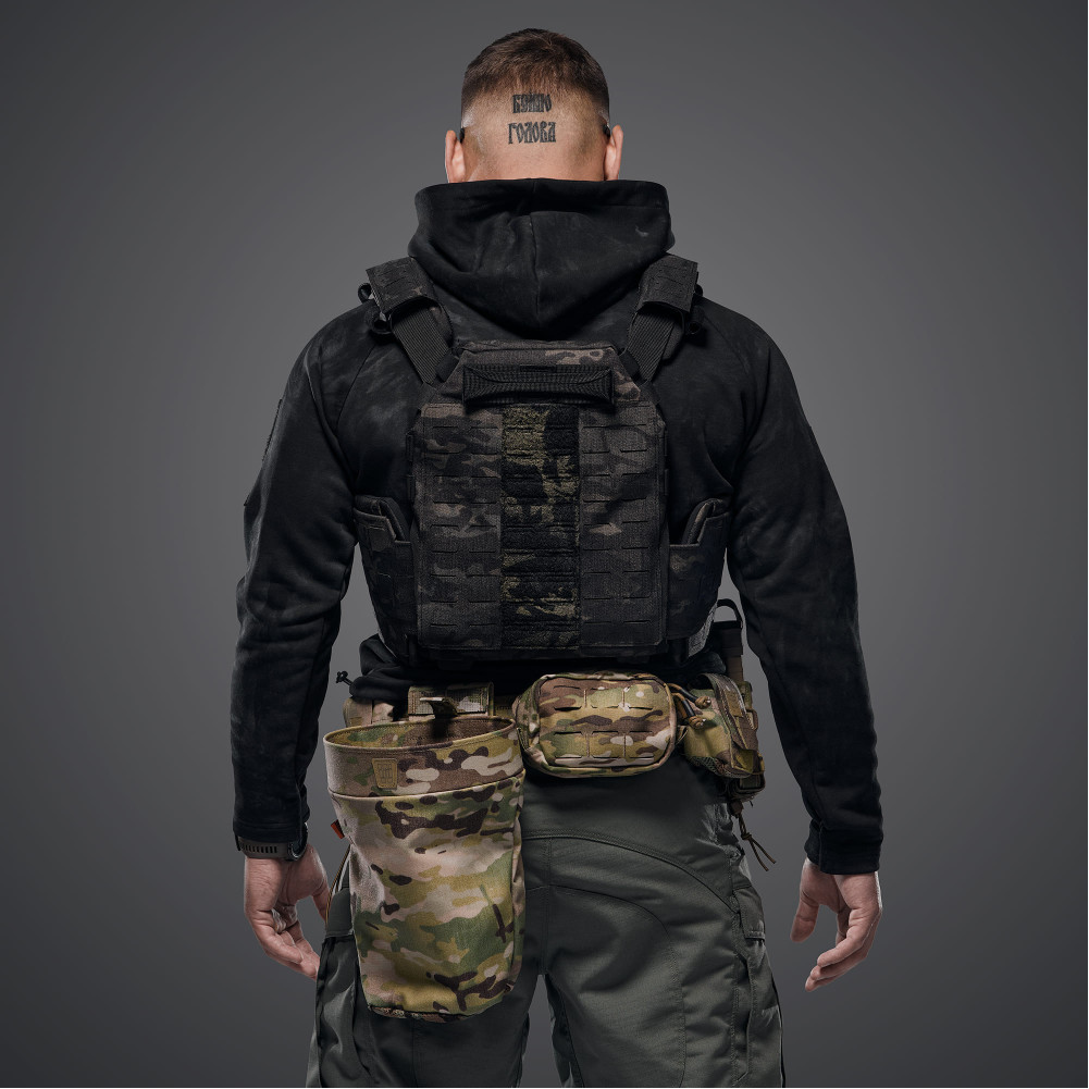 Усовершенствованная плитоноска GHOST GEN5. Цвет Multicam Black USA