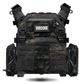 Improved Plate Carrier GHOST GEN5. Color Multicam Black USA