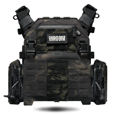 Усовершенствованная плитоноска GHOST GEN5. Цвет Multicam Black USA