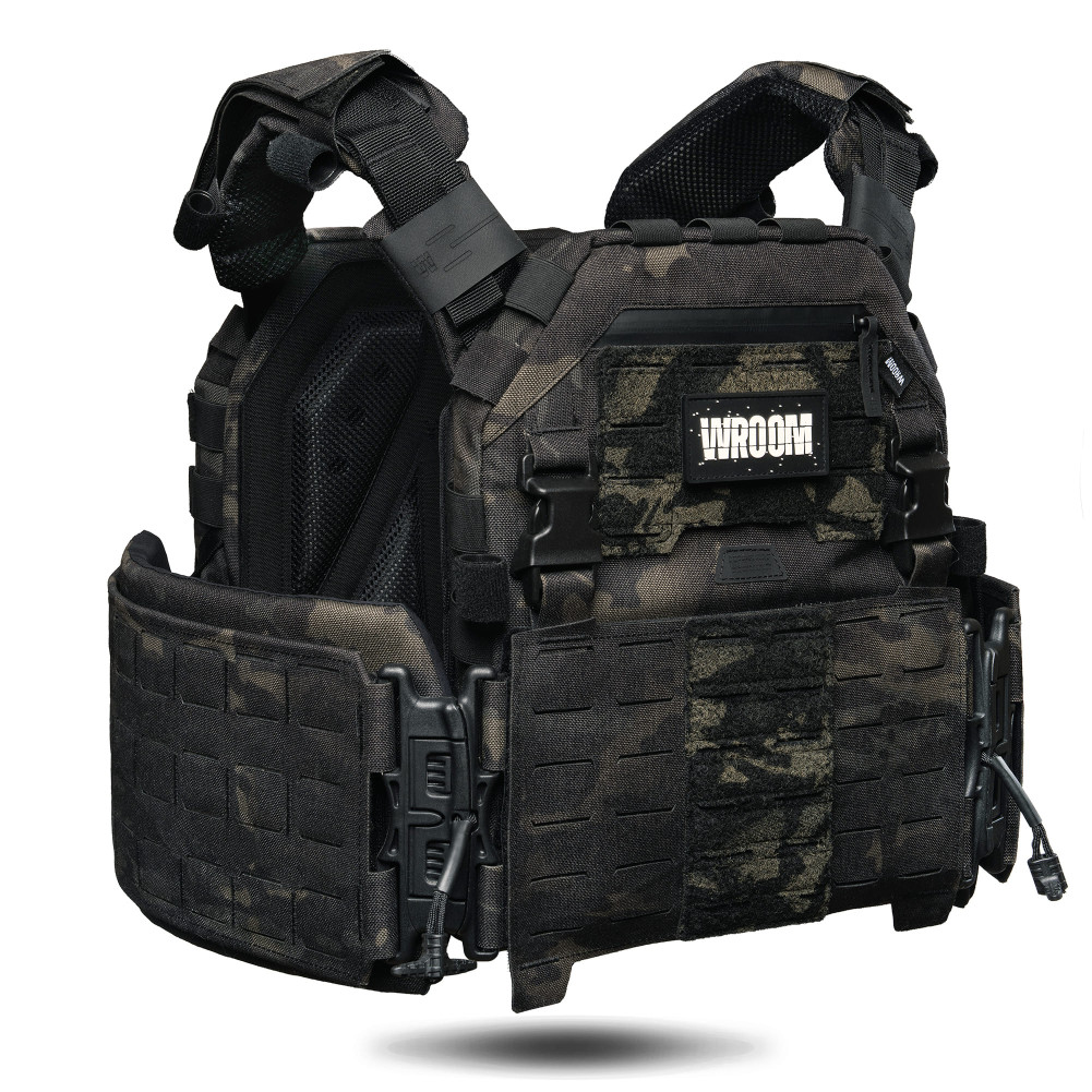 Replacement shoulder damper straps for the GHOST GEN5 plate carrier. Color Multicam Black USA