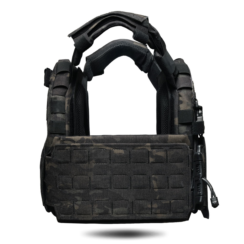 Set: GHOST GEN5 cummerbunds with 2M SPIDER/80 quick-release, 150×210 mm. Color Multicam Black USA
