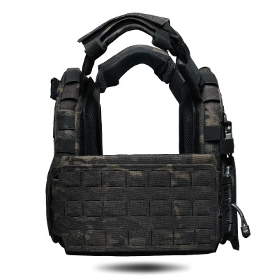 Set: GHOST GEN5 cummerbunds with 2M SPIDER/80 quick-release, 150×210 mm. Color Multicam Black USA
