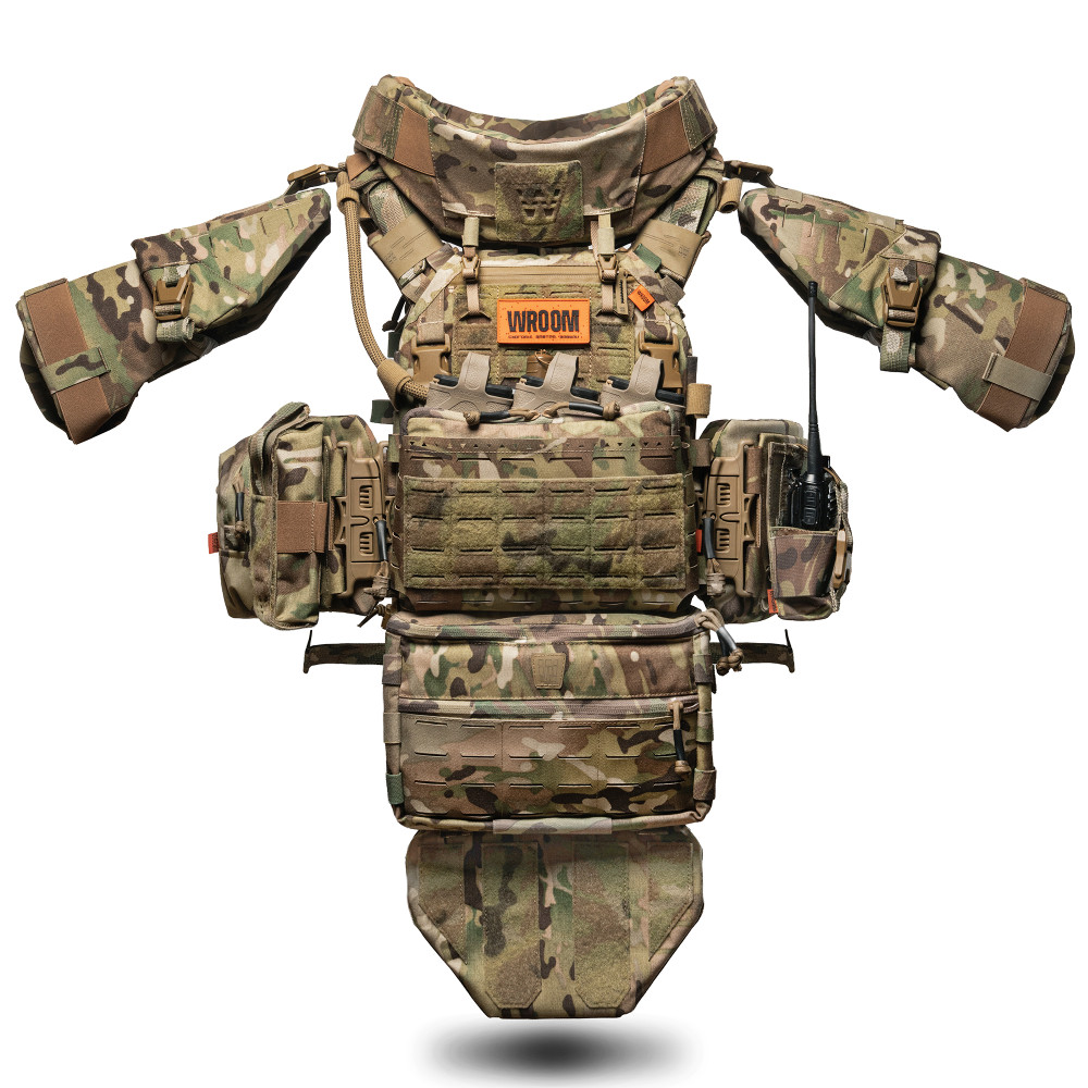 Бронежилет 6-го класса GHOST GEN5 V5+ с баллистической защитой 2-го класса. Цвет Мультикам