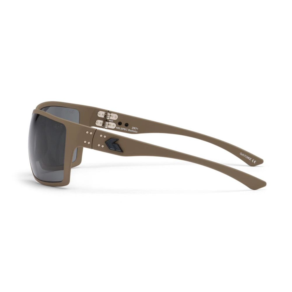 Okulary Ochronne Gatorz Marauder Photochromic ANSI Z87.1 Mil-Spec Ballistic, Tan Cerakote