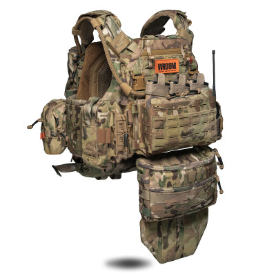 Бронежилет 6-го класса GHOST GEN5 PRO V3 с баллистической защитой 1-го класса. Цвет Мультикам