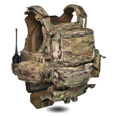 Бронежилет 6-го класса GHOST GEN5 PRO V3 с баллистической защитой 1-го класса. Цвет Мультикам