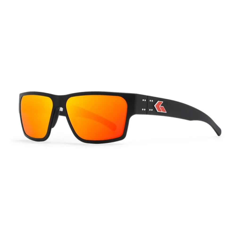 Kershaw × Gatorz Delta Protective Glasses — ANSI Z87+, Limited Edition, Black, Rose Sunburst Mirror
