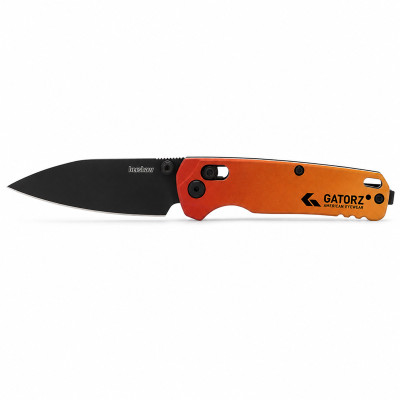 Kershaw × Gatorz Delta Protective Glasses — ANSI Z87+, Limited Edition, Black, Rose Sunburst Mirror