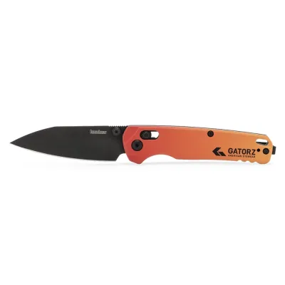 Kershaw × Gatorz Delta Protective Glasses — ANSI Z87+, Limited Edition, Black, Rose Sunburst Mirror
