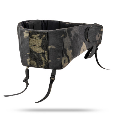 Balistyczna osłona szyi GHOST GEN5 WROOM Universal z ochroną balistyczną 1. klasy zgodnie z normą DSTU. Kolor Multicam Black USA