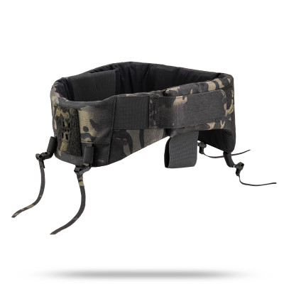 Balistyczna osłona szyi GHOST GEN5 WROOM Universal z ochroną balistyczną 1. klasy zgodnie z normą DSTU. Kolor Multicam Black USA
