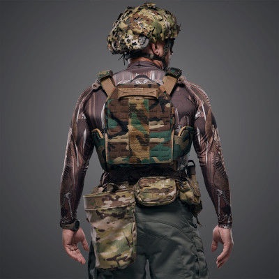 Бронежилет 6-го класу GHOST GEN5. Колір Multicam Woodland