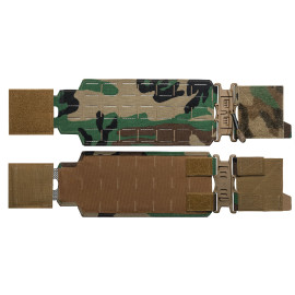 Zestaw: cummerbundy GHOST GEN5 z szybkozrzutem 2M SPIDER/80, 150×210 mm. Kolor Multicam Woodland