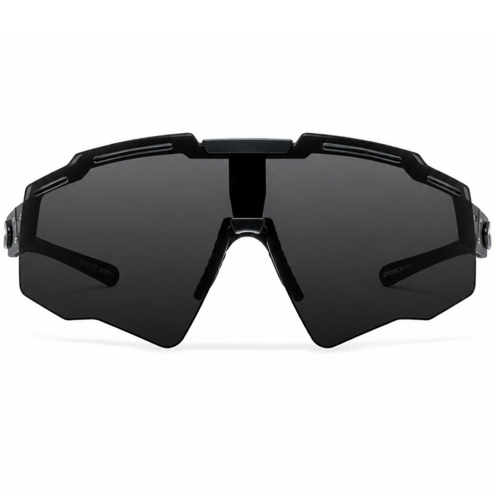 Protective Glasses Gatorz Blastshield B2 — ANSI Z87+, MILSPEC Ballistic, Black, Smoke Anti-Fog