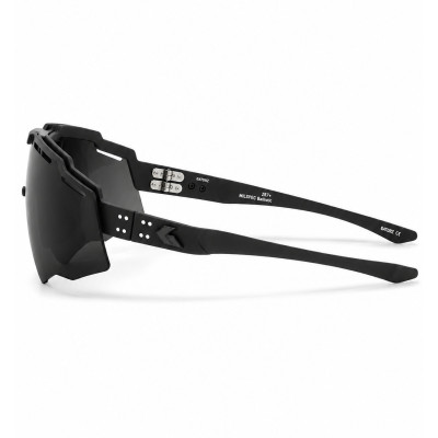 Protective Glasses Gatorz Blastshield B2 — ANSI Z87+, MILSPEC Ballistic, Black, Smoke Anti-Fog