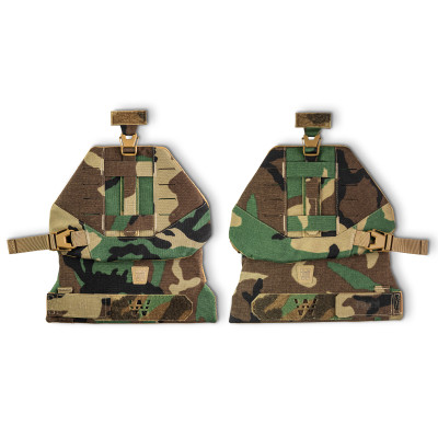 GHOST GEN5 WROOM Ballistic Shoulder Protection with Class 1 Ballistic Protection According to DSTU. Color Multicam Woodland