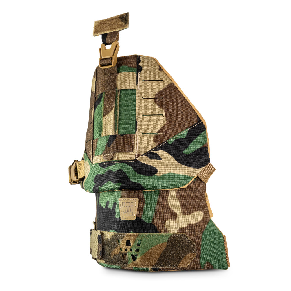 GHOST GEN5 WROOM Ballistic Shoulder Protection with Class 1 Ballistic Protection According to DSTU. Color Multicam Woodland