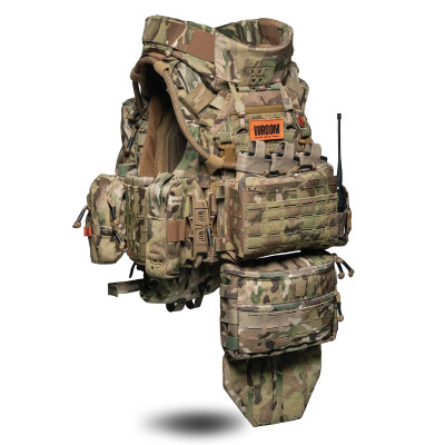 Бронежилет 6-го класса GHOST GEN5 PRO V4 с баллистической защитой 1-го класса. Цвет Мультикам