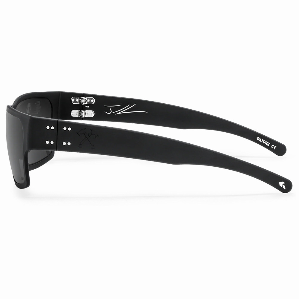 Protective Glasses Gatorz (Limited Edition) JACK CARR DELTA — ANSI Z87+, Black Tomahawks